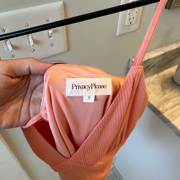 Privacy please pink bodysuit - Picture 3 of 4